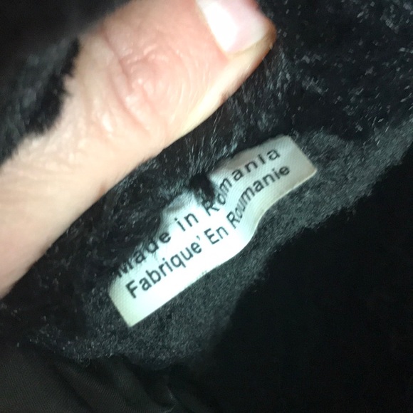 PAJAR Talia Black Boot Front Zip Faux Fur Size 39 - Picture 10 of 13